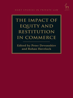 cover image of The Impact of Equity and Restitution in Commerce